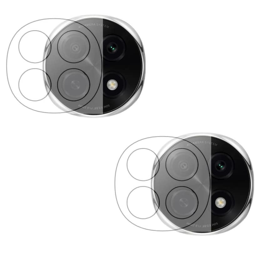 ISAAK Back Camera Lens Protector compatible for OPPO F29 Pro 5G (Pack of 2)
