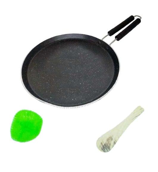 Non Stick Flat Tawa Pan 28.5 cm with Stay Cool Handle - 11 Inches view 2