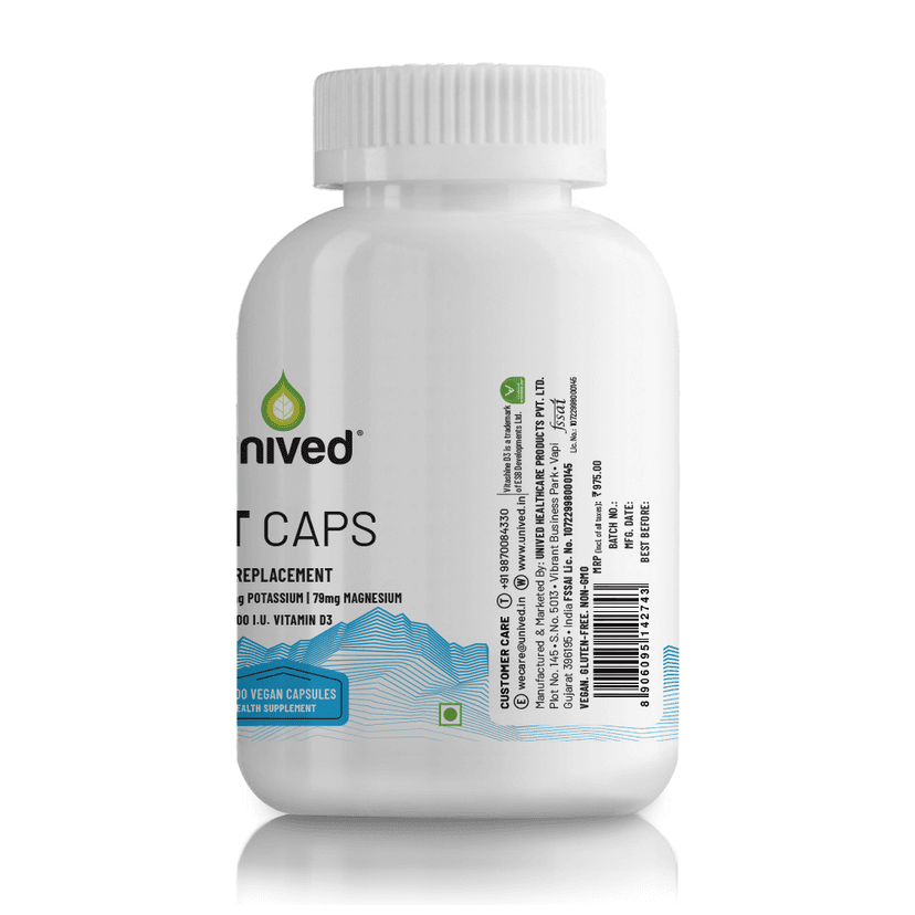 Unived Salt Capsules for Hydration, Cramps & Muscle Recovery view 2