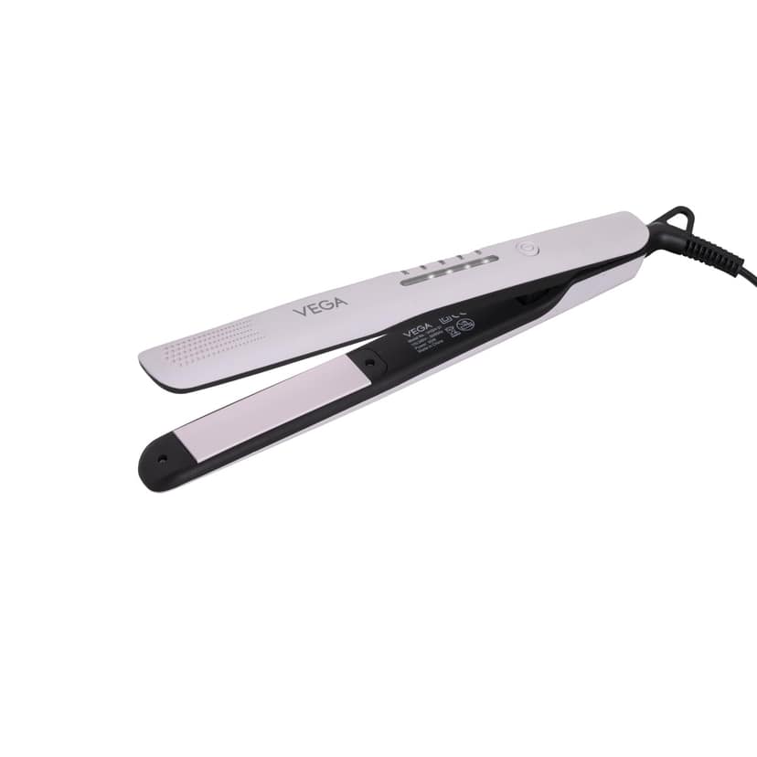 Vega Digi Style Hair Straightener for Women with Ceramic Coated Plate, 5 Temperature Settings & Quick Heat Up, Easy Lock System, Suitable for All Hair Types, (VHSH-31) Vega Digi Style Hair Straightener for Women with Ceramic Coated Plate, 5 Temperature S