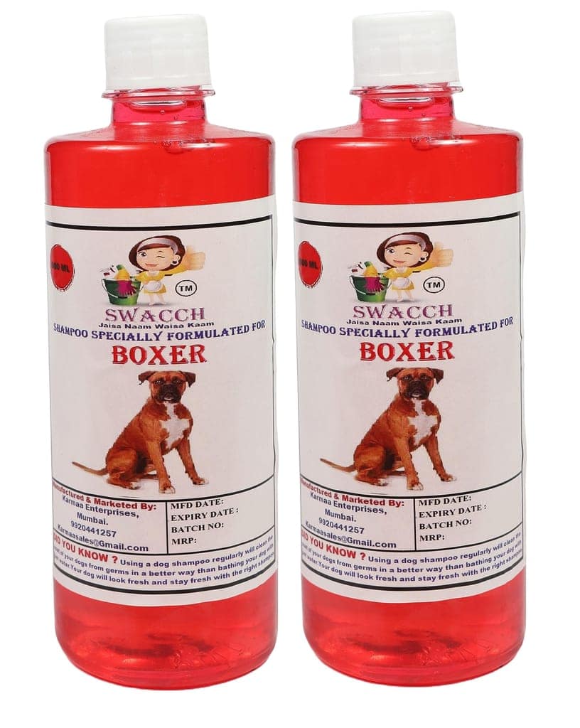 SWACCH Shampoo Specially FORMULATED for Boxer (500ML) (Pack of 2) Jasmine view 2