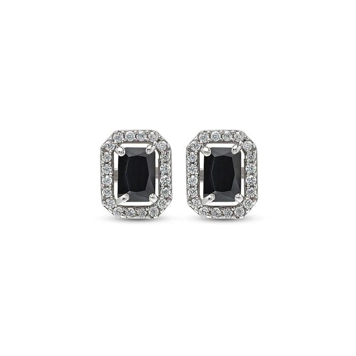 Silver Night Aura Studs