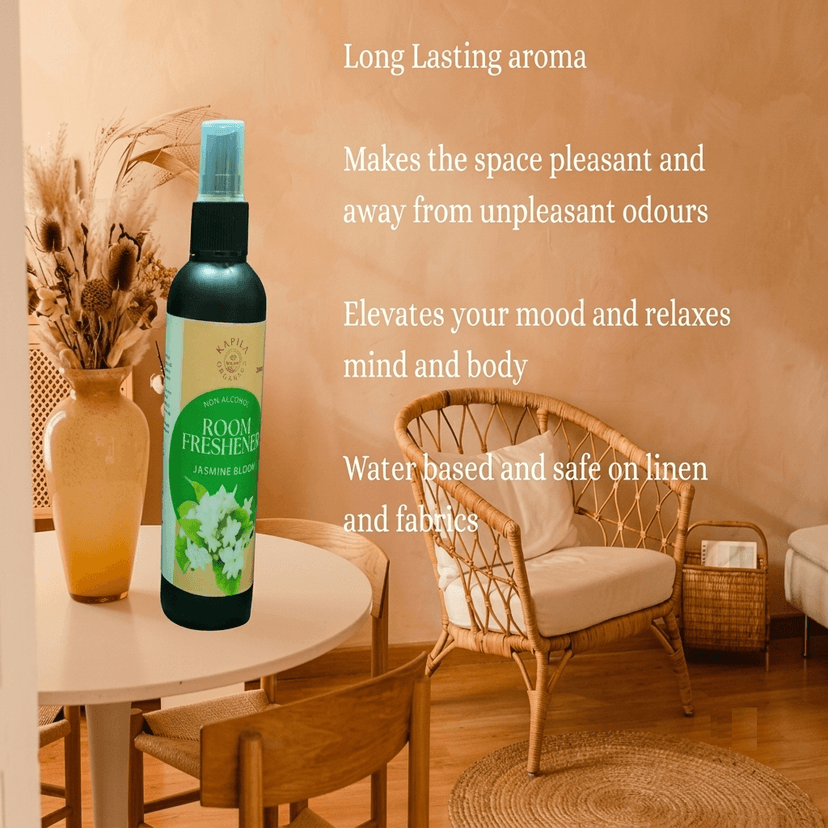 Kapila Organics Jasmine Bloom Room Freshener Spray 200 ml view 2