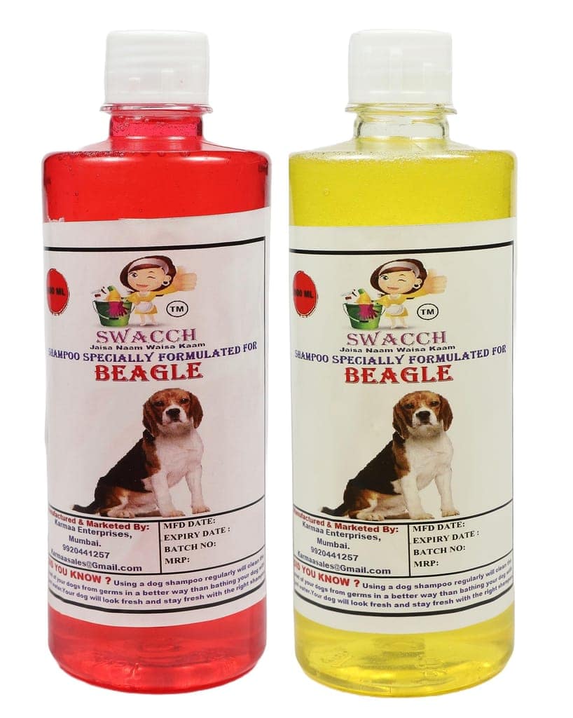SWACCH Shampoo Specially FORMULATED for Beagle (500ML) (Combo Pack of 2) Strawberry & Lemon view 2