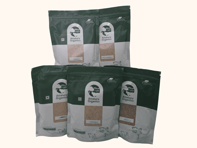 Attaluru Organics Millets Lover Combo