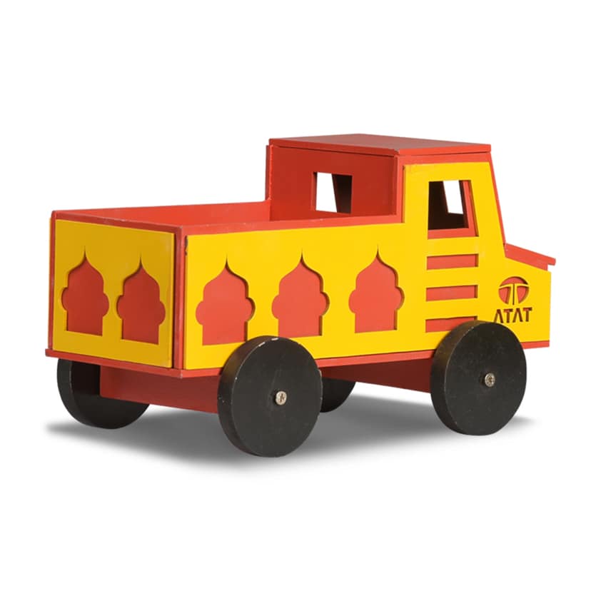 Toy Antiqua Wooden Truck Premium Handcrafted Toy view 2