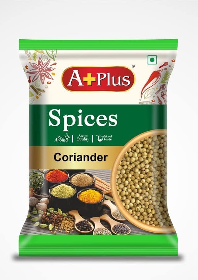 Aplus Dhania Sabut Coriander 500gm(pouch)