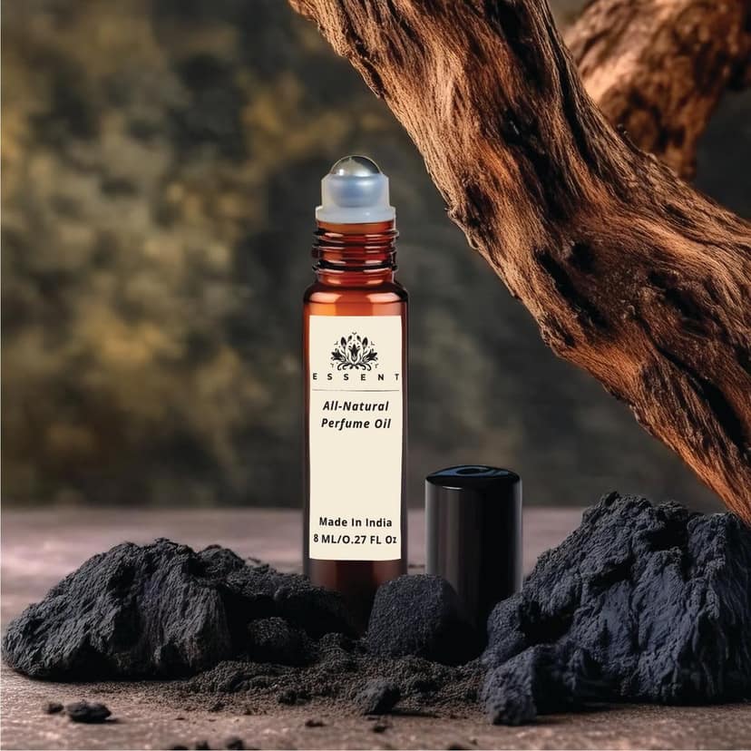 Essent Jasmine Roll-On Attar 0.27 fl. oz. (8 ml) | Long-Lasting Natural Fragrance | Alcohol-Free Perfume Oil view 2