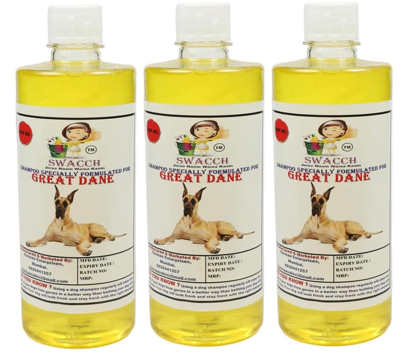 Swacch Shampoo Specially Formulated for Great DANE (500ML) (Pack of 3) Lemon view 2