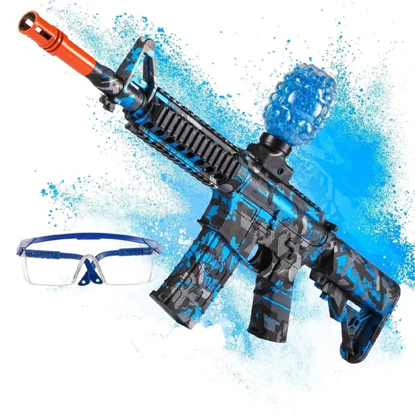 KTRS ENTERPRISE Gel Gun Electric Gun Toy with Gel Beads Bullet M416 Model Toy Outdoor Sport Toy Gun Water Gel Beads Blaster view 2