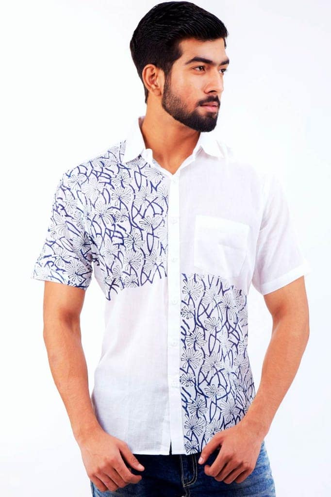 VHO INDIA 05 BLUE FOREST SHIRT view 2