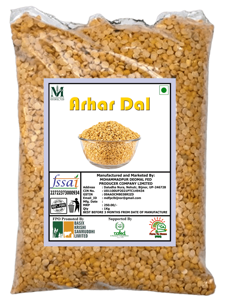 Arhar Dal - 1 Kg (pack of 2)
