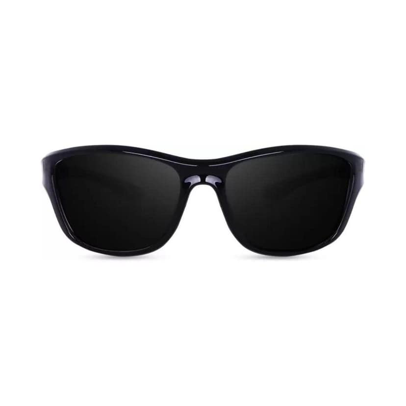 4Flaunt UV Protected Sports Sunglasses | Full Rim Lightweight Glasses For Men & Women | Suitable For Driving Travelling Fishing Cycling Golfing Sports Activities (Black, Grey) view 2