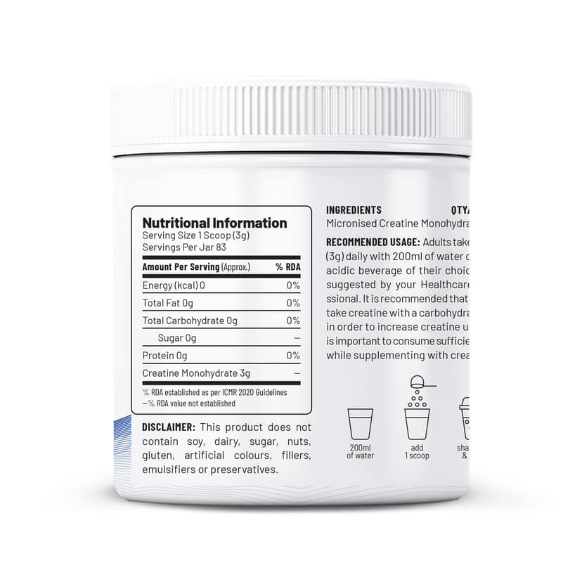 Unived Creatine Powder for Muscle Strength Stamina Recovery view 2