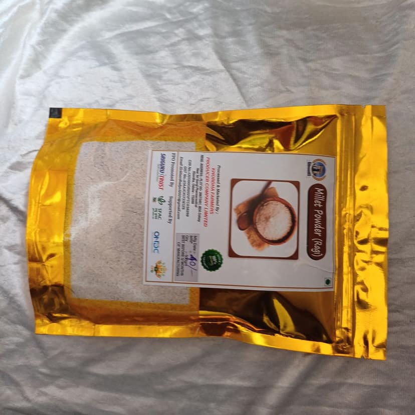 Organic (Ragi) Millet Powder 500gm view 2