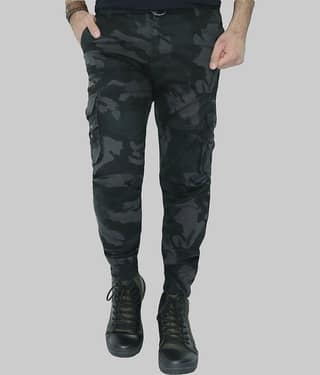 Urban Legends Regular Flat Men's Cargos - GREEN ( Pack of 1 )