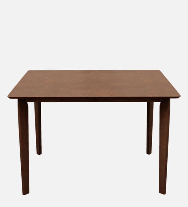 Eros Furniture Bluebell Solid Wood 4 Seater Dining Table with Natural Wood Finish view 2