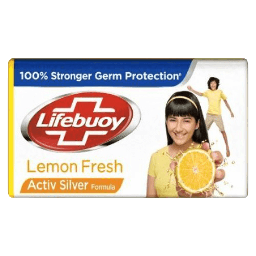 Lifebuoy Bathing Soap Lemon Fresh Germ Protection 125g