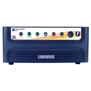 Luminous Inverter & Battery Combo (Power sine 1100 Pure Sine Wave 900VA/12V Inverter with RC18000ST Short Tubular 150Ah Battery) for Home, Office & Shops