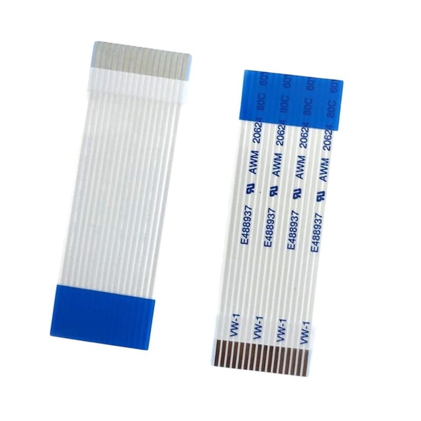 16 Pin 1mm Pitch 50mm Reverse Side Connection FFC Ribbon Flexible Flat Cable view 2