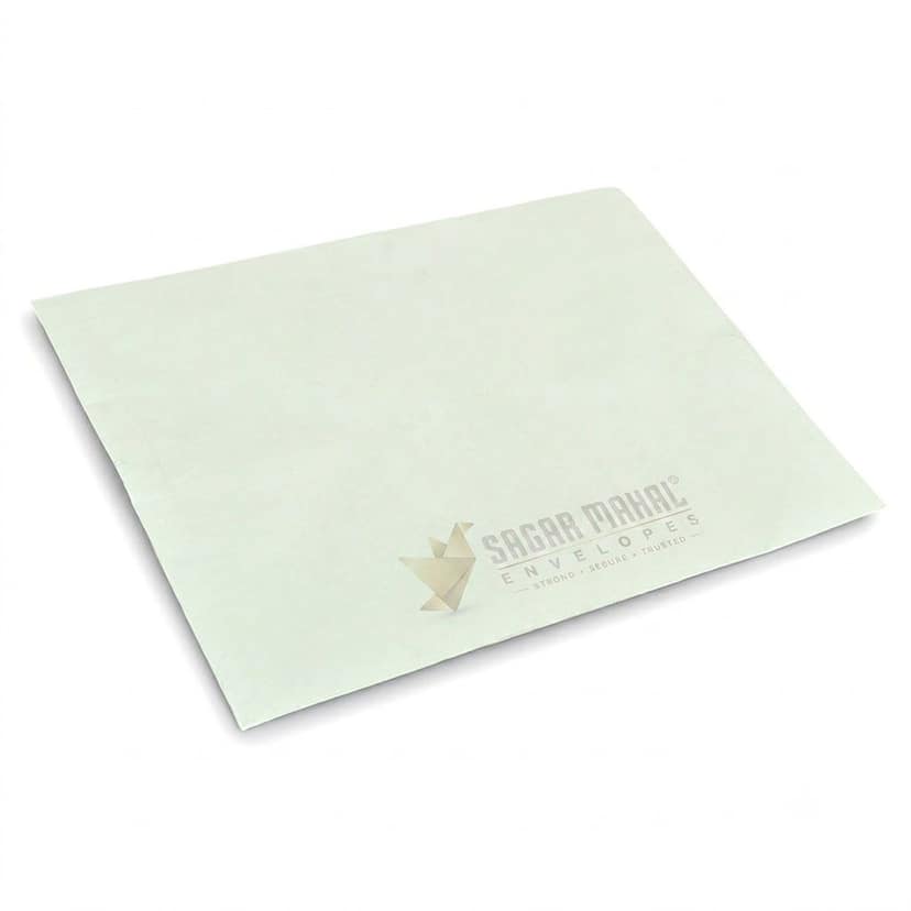 Premium 10 x 8 Inch Green Cloth Lined Envelopes - 100 GSM (Fine Quality, Pack of 100) | Secure Tear-Resistant Mailers for A5 Documents, Photos, & Certificates view 2
