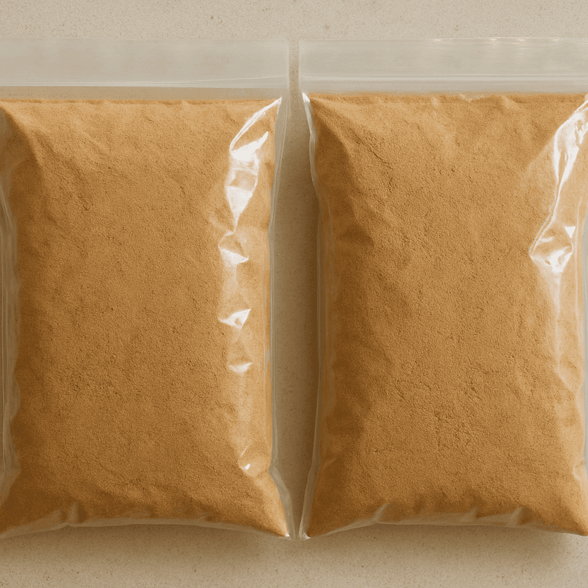 Tulsa Bazaar's amchur powder (dried mango powder) view 2