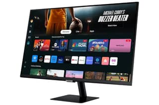 Samsung 32" (80cm) M7 4K Smart Monitor with Smart TV Experience|UHD 3840 x 2160|Type C-65W|OTT Apps|IoT Hub|Office 365|Workout Tracker|Speakers|Solar Remote|Wi-Fi|Bluetooth|LS32DM700UWXXL|Black