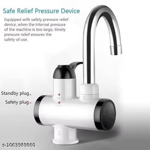 Instant Electric Water Heater Faucet – Tankless Hot Water Tap with Adjustable Temperature Control
