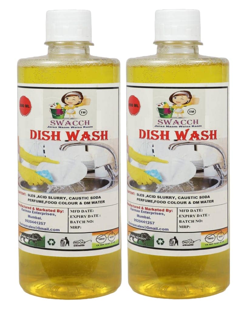 Swacch Dish Wash (500ml) (Pack of 2) Lemon view 2