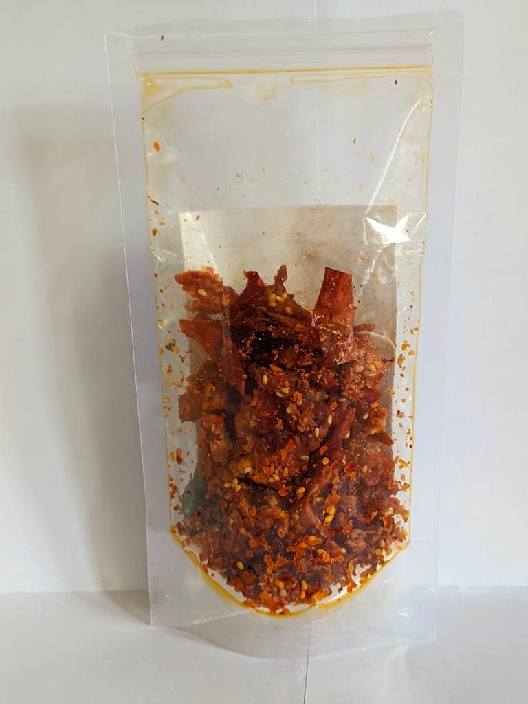 Crispy chilli chips view 2