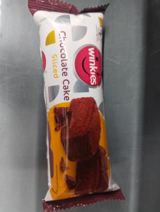 Winkies Chocolate Cake Sliced