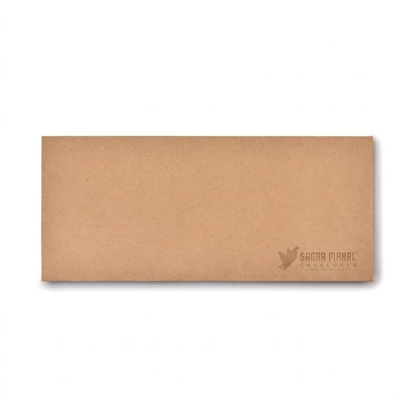 11 x 5 Inch Brown Kraft Envelope 85 GSM - Classic Brown Kraft Letter Envelope, box of 250pcs view 2