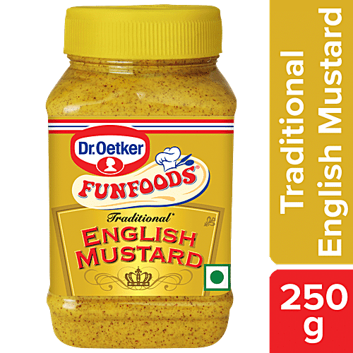 Funfoods Mustard English 250g