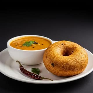 Single Vada + Sambar