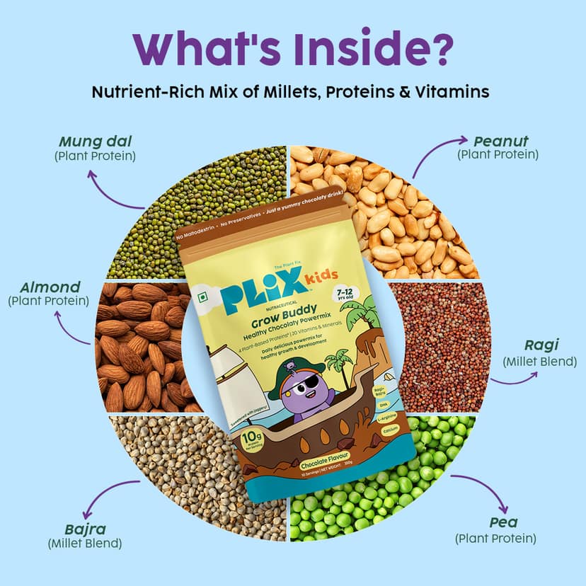 Grow Buddy Healthy Chocolaty Powermix __Starter Pack__ view 2