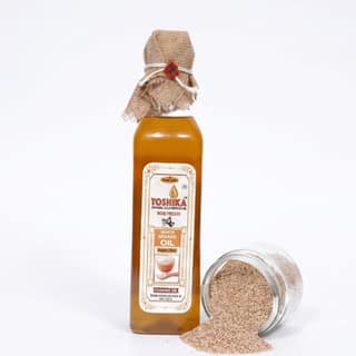 Toshika Natural Wood Pressed White Sesame Oil (100 ml) - 100 mL - One bottle