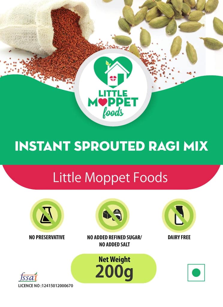 Instant Sprouted Ragi Mix [200g] view 2