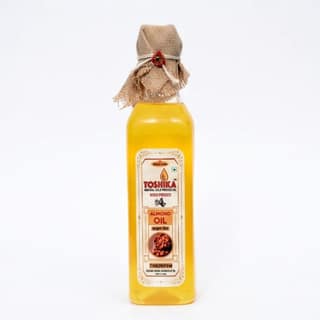 Toshika Wood Pressed Almond Oil (500 ml) - 500 mL - One bottle