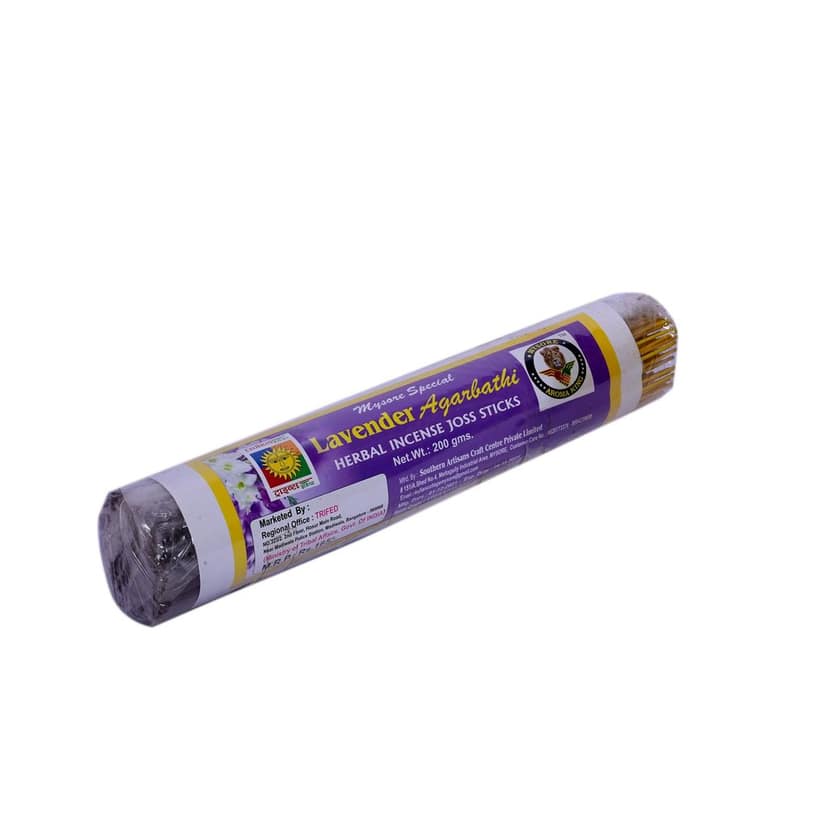 Mysore Lavender Agarbatti (200 Grams) (1TGAAGAKA00012_Lavender)