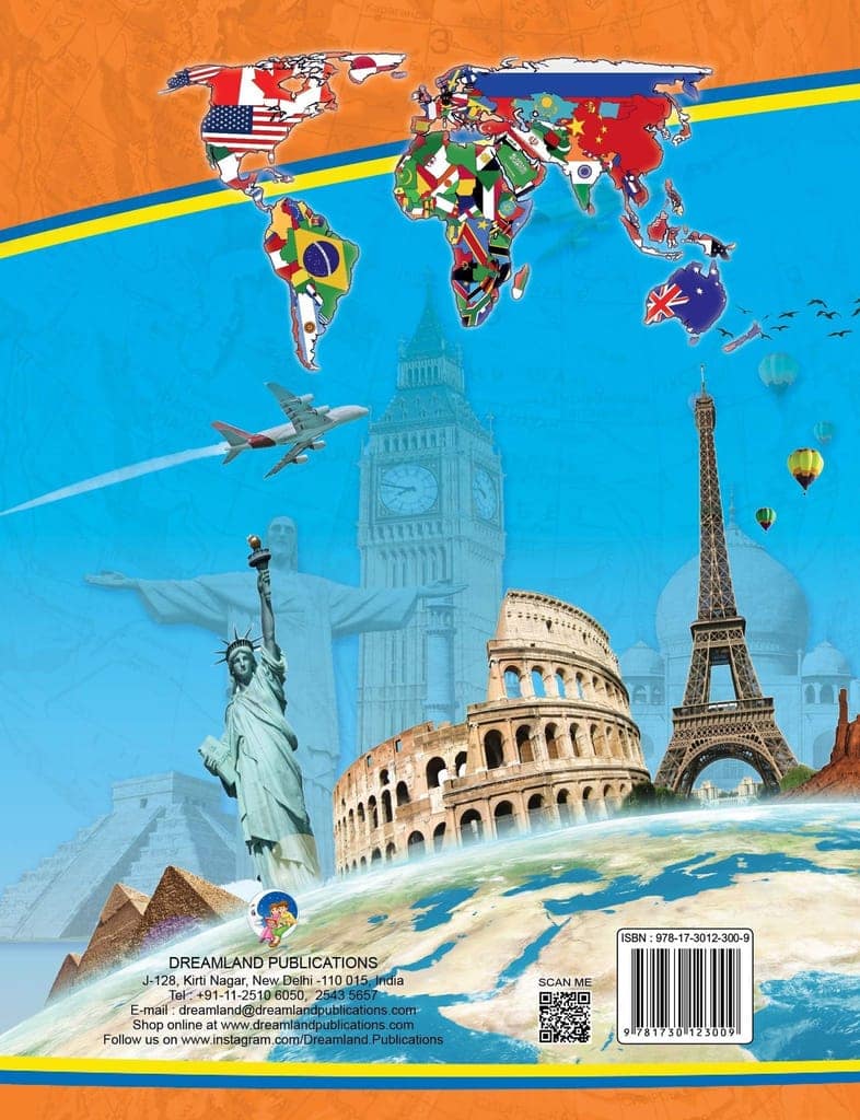 World Atlas for Secondary Classes with High Quality 3D Maps [Paperback] Dreamland Publications view 2