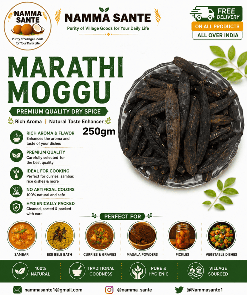 Marathi Moggu, Kopak Buds, Kapok Buds, Moggu Spice, Marathi Moggu Whole 250gm