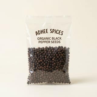 Adhee Spices Organic Black Pepper Seeds