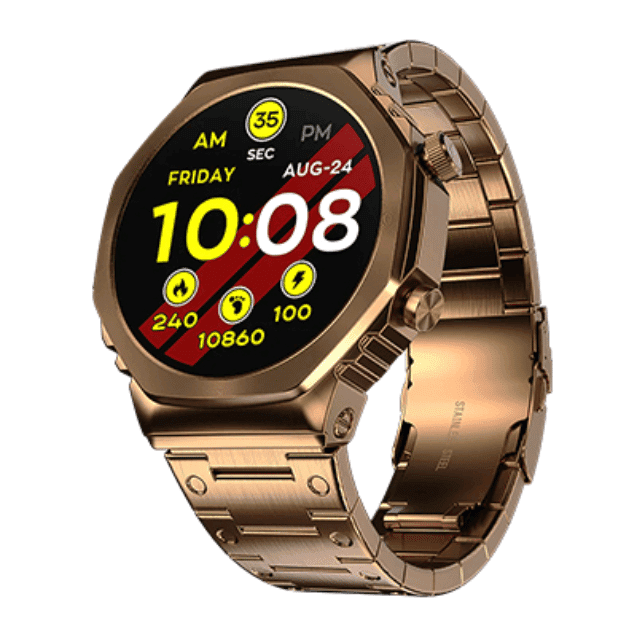 Fire-Boltt Onyx- 36.3mm AMOLED Always On Display Smartwatch {Assorted Color} view 2