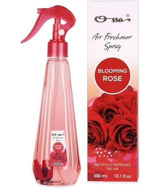 Ossa Blooming Rose Air Freshener Spray 300ml Long Lasting Home Fragrance for Home, Office, Salons