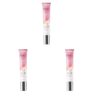 POND'S Bb+ Cream For All Skin Types,Ivory Lightweight Natural Foundation,18G,For Even Skin Tone,With Vitamin Enriched Cream&Light Foundation,Spf 30 Pa++,Instant Spot Coverage,Pack Of 3 POND'S Bb+ Cream For All Skin Types,Ivory Lightweight Natural Foundat