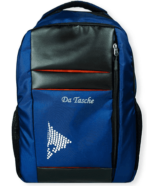 Da Tasche 30 Ltrs Blue Polyester College Bag