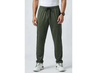 Stud & Gracy Men Regular Fit Dry Fit Training Track Pants Olive Green - XXXL - 46