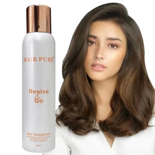 Dry Shampoo 200ml Instant Oil Absorbing Spray for Fresh, Voluminous & Clean Hair Without Water
