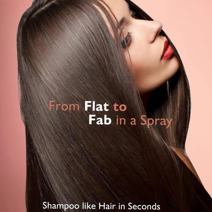Dry Shampoo 200ml Instant Oil Absorbing Spray for Fresh, Voluminous & Clean Hair view 2