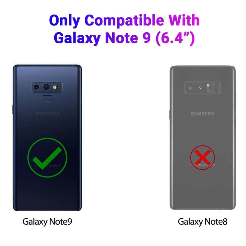 LIRAMARK Liquid Silicone Soft Back Cover Case for Samsung Galaxy Note 9 view 2
